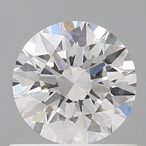 0.53 carat D-VVS2 Excellent cut Natūralus Round Deimantas (1)