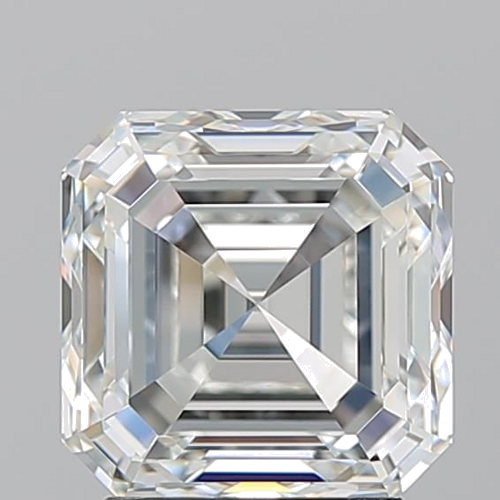 3.02 carat I-VVS2 Natūralus Asscher Deimantas (1)