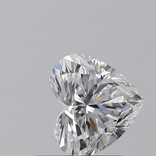 1.01 carat D-VVS1 Natūralus Heart Deimantas (1)