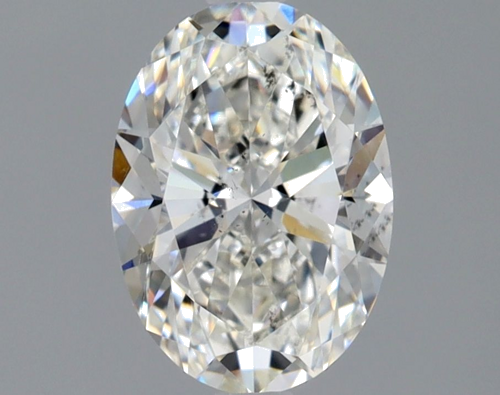1.3 carat H-SI2 Natūralus Oval Deimantas (1)