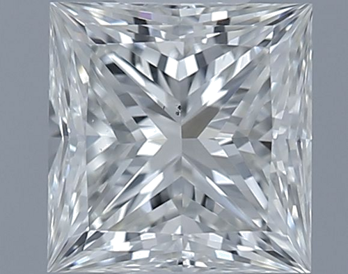 0.53 carat I-VS2 Natūralus Princess Deimantas (1)
