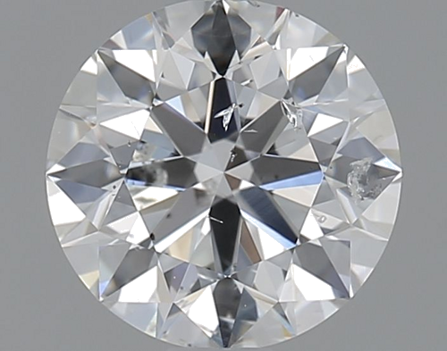 1.21 carat F-SI2 Excellent cut Natūralus Round Deimantas (1)