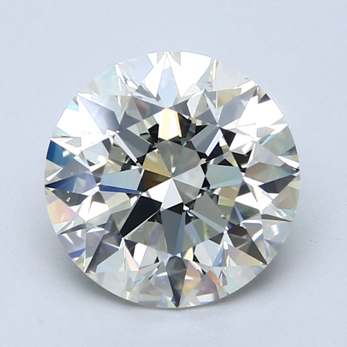 4.25 carat K-SI1 Excellent cut Natūralus Round Deimantas (1)