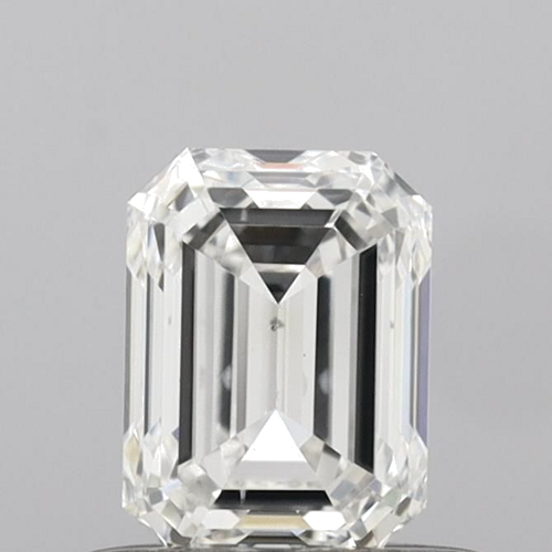 0.62 carat E-SI1 Natūralus Emerald Deimantas (1)