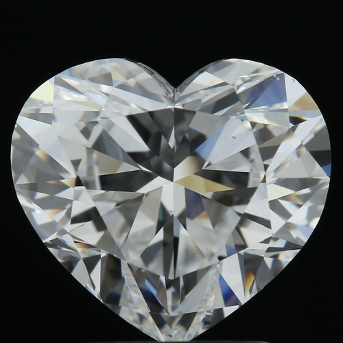 2.35 carat D-VS2 Natūralus Heart Deimantas (1)