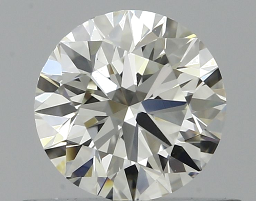 0.5 carat I-VS1 Excellent cut Natūralus Round Deimantas (1)
