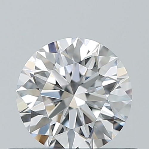 0.52 carat D-VVS1 Excellent cut Natūralus Round Deimantas (1)