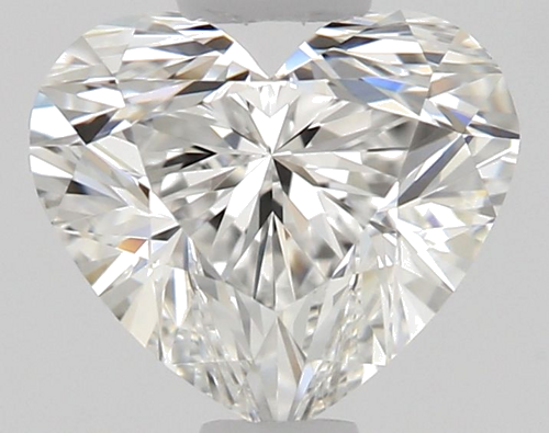 0.5 carat E-VS1 Natūralus Heart Deimantas (1)
