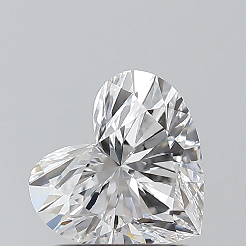 1.02 carat D-VVS1 Natūralus Heart Deimantas (1)