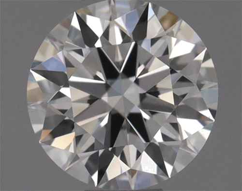 0.37 carat H-VVS2 Excellent cut Natūralus Round Deimantas (1)