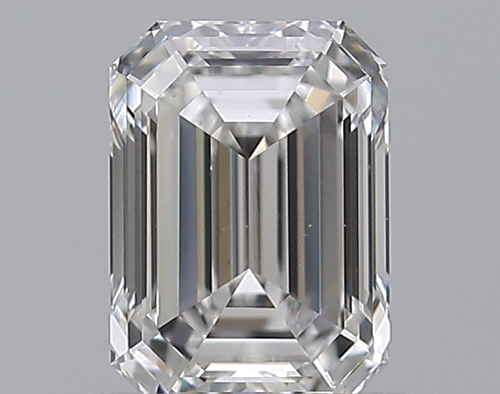 0.72 carat F-VS2 Natūralus Emerald Deimantas (1)