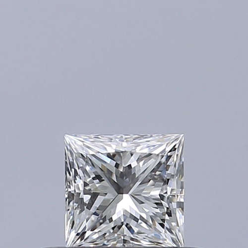 0.31 carat D-VVS1 Natūralus Princess Deimantas (1)