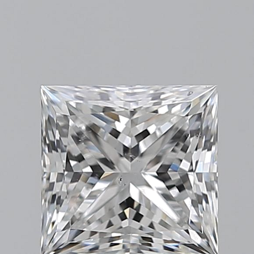1.01 carat E-SI1 Natūralus Princess Deimantas (1)