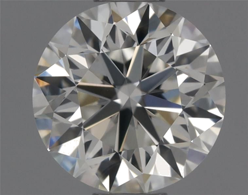 0.52 carat J-VS1 Very Good cut Natūralus Round Deimantas (1)