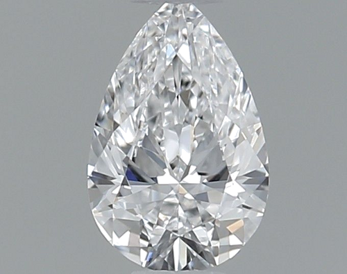 0.4 carat D-VS1 Natūralus Pear Deimantas (1)
