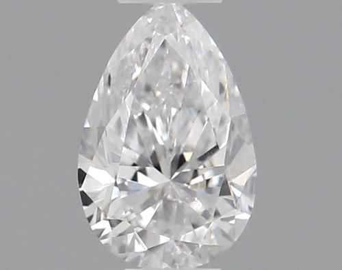0.25 carat D-VS2 Natūralus Pear Deimantas (1)