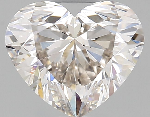 0.91 carat K-VS2 Natūralus Heart Deimantas (1)