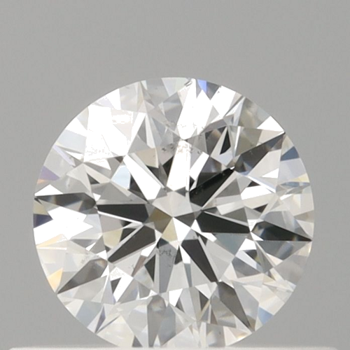 0.49 carat E-SI1 Excellent cut Natūralus Round Deimantas (1)