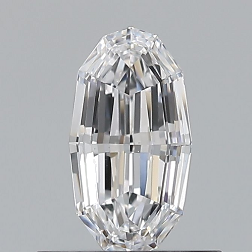 0.5 carat D-SI1 Natūralus Oval Deimantas (1)