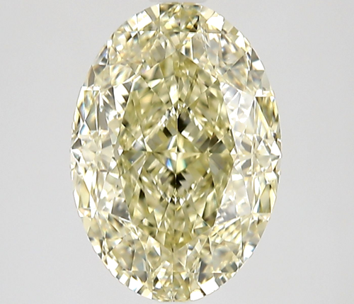 3.03 carat Fancy Light Brownish Yellow-VVS2 Natūralus Oval Deimantas (1)