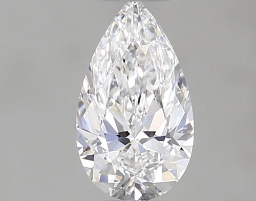0.35 carat E-VVS2 Natūralus Pear Deimantas (1)