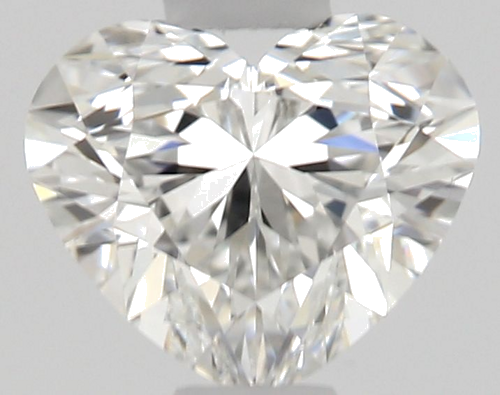 0.51 carat F-VS1 Natūralus Heart Deimantas (1)
