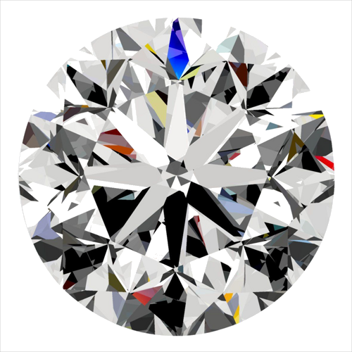 0.3 carat G-VS1 GD cut Natūralus Round Deimantas (1)