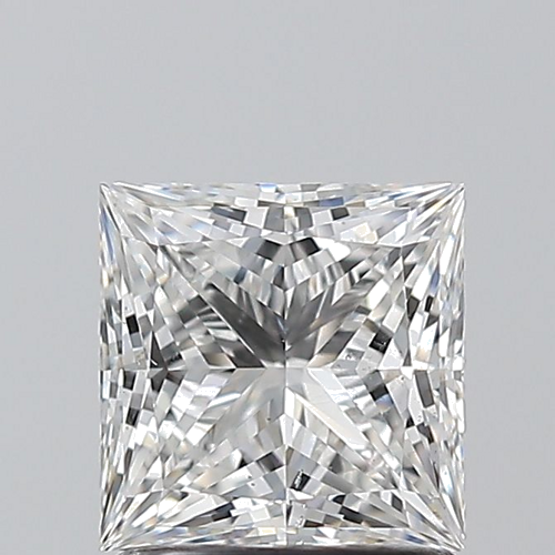 1.32 carat E-SI1 Natūralus Princess Deimantas (1)