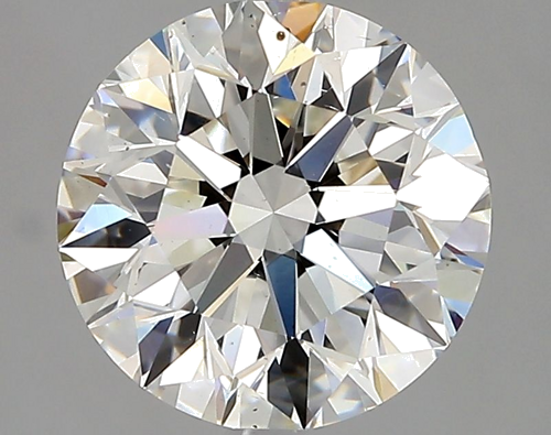 2.8 carat G-SI1 Excellent cut Natūralus Round Deimantas (1)