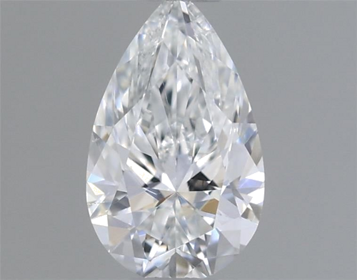 0.41 carat D-SI1 Natūralus Pear Deimantas (1)