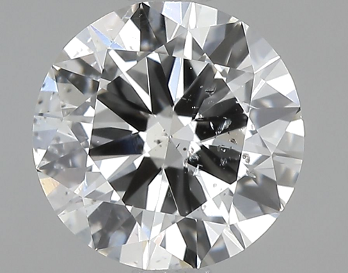 1.0 carat G-SI2 GD cut Natūralus Round Deimantas (1)