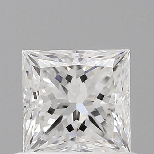 0.61 carat E-VS1 Natūralus Princess Deimantas (1)