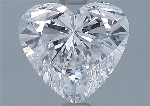 1.5 carat D-VS2 Natūralus Heart Deimantas (1)