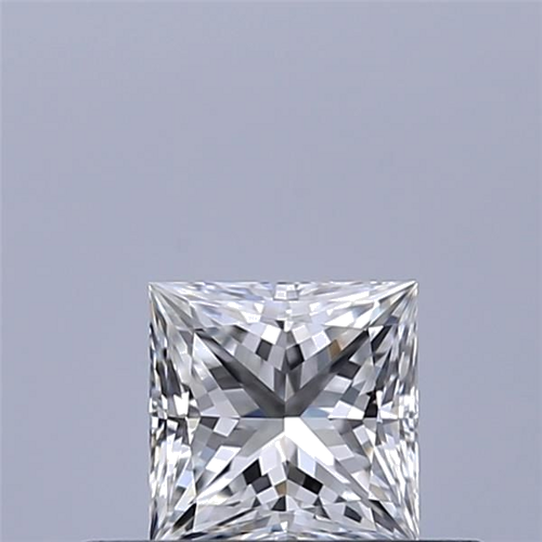 0.32 carat F-IF Natūralus Princess Deimantas (1)