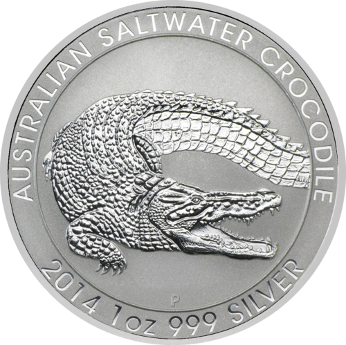 1 oz Crocodile 2014 Australia Silver Coin (1)