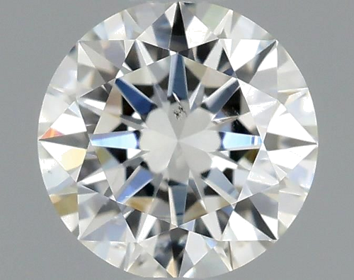 0.5 carat G-SI2 Excellent cut Natūralus Round Deimantas (1)