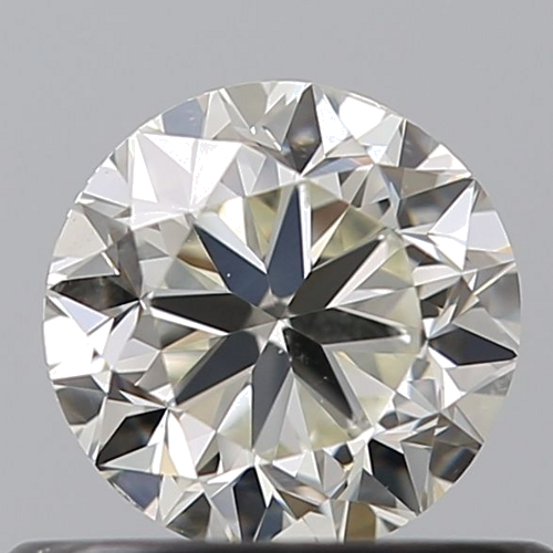 0.5 carat K-SI2 GD cut Natūralus Round Deimantas (1)