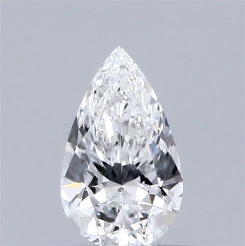 0.32 carat D-VS1 Natūralus Pear Deimantas (1)
