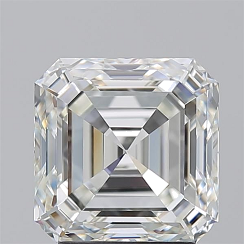 3.03 carat I-VS2 Natūralus Asscher Deimantas (1)