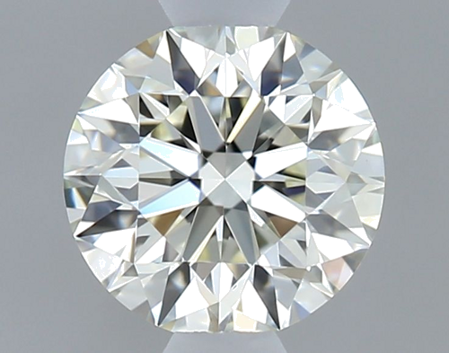0.51 carat K-VVS2 Excellent cut Natūralus Round Deimantas (1)