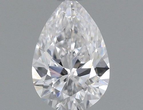 0.3 carat D-VS2 Natūralus Pear Deimantas (1)