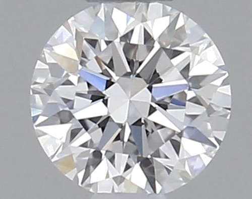 0.24 carat D-VVS1 Excellent cut Natūralus Round Deimantas (1)