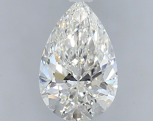 1.02 carat H-SI1 Natūralus Pear Deimantas (1)