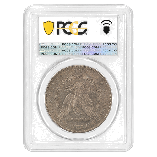 1 доллар Морган 1885 США серебряная монета PCGS MS63 (2)