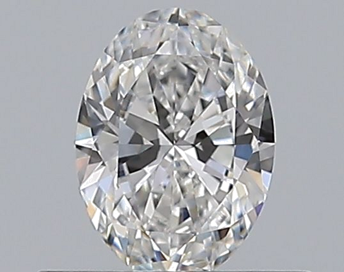 0.4 carat E-VVS2 Natūralus Oval Deimantas (1)