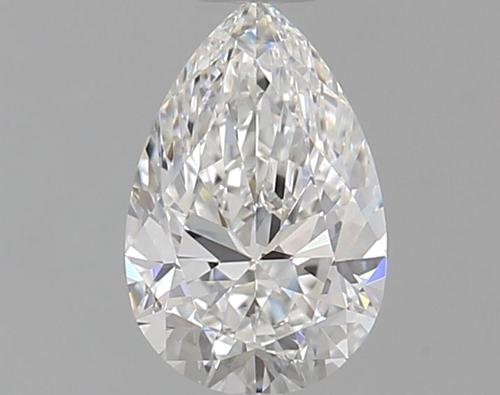 0.54 carat F-VVS1 Natūralus Pear Deimantas (1)
