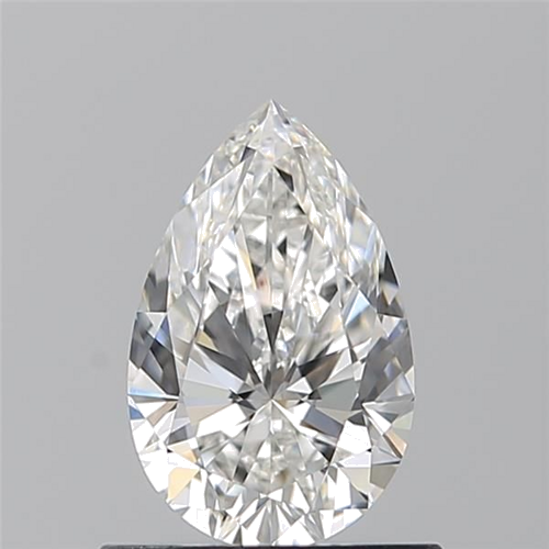 0.71 carat G-VVS2 Natūralus Pear Deimantas (1)
