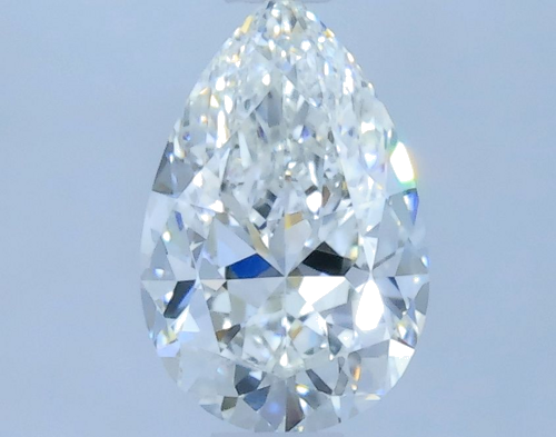 0.5 carat G-VVS1 Natūralus Pear Deimantas (1)