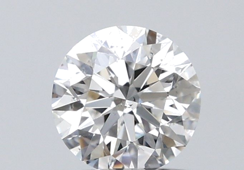 0.6 carat F-SI1 Excellent cut Natūralus Round Deimantas (1)