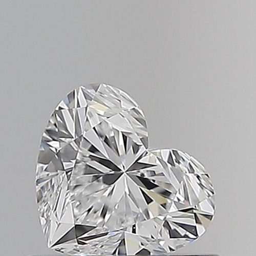 0.55 carat D-VS1 Natūralus Heart Deimantas (1)